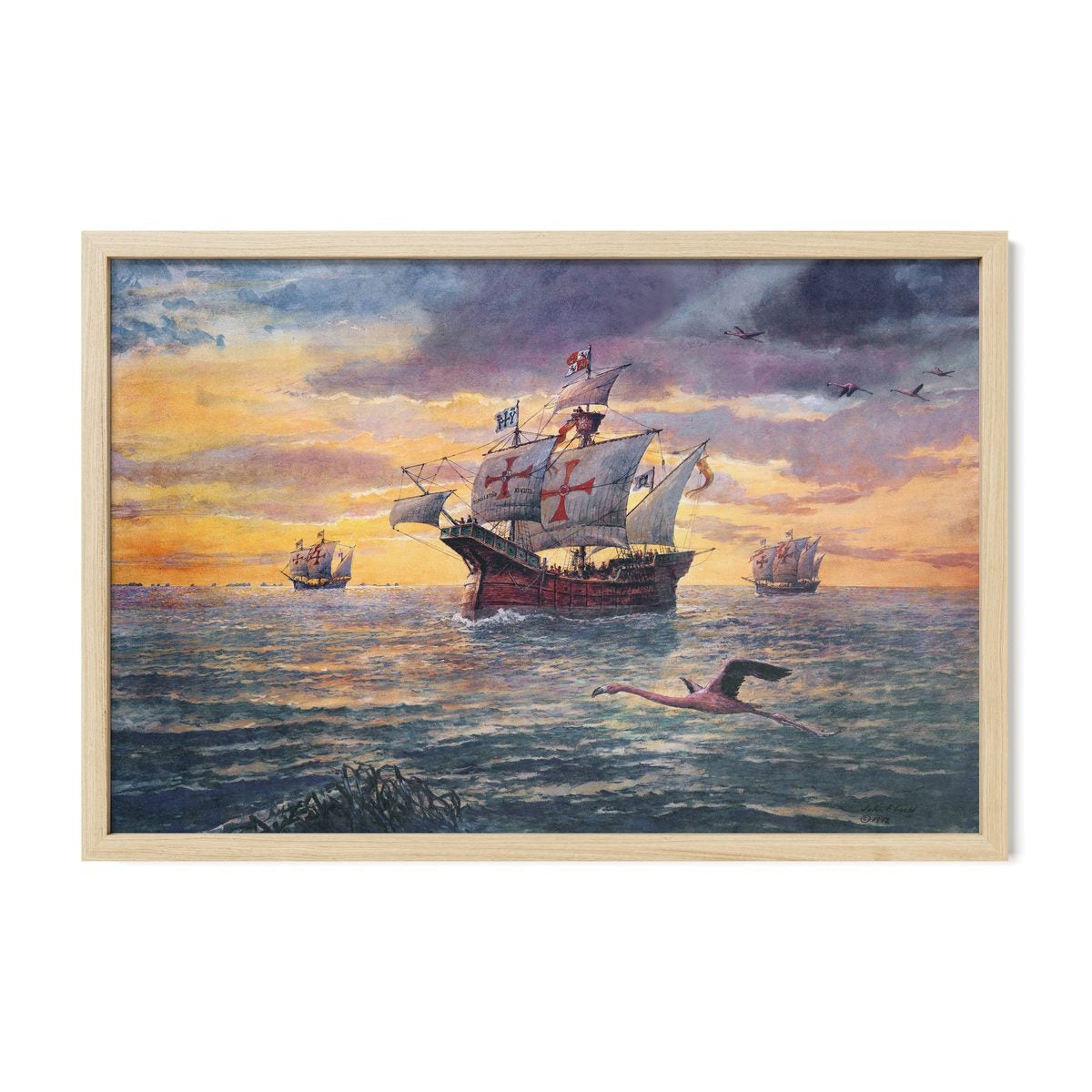 Columbus Discovers America