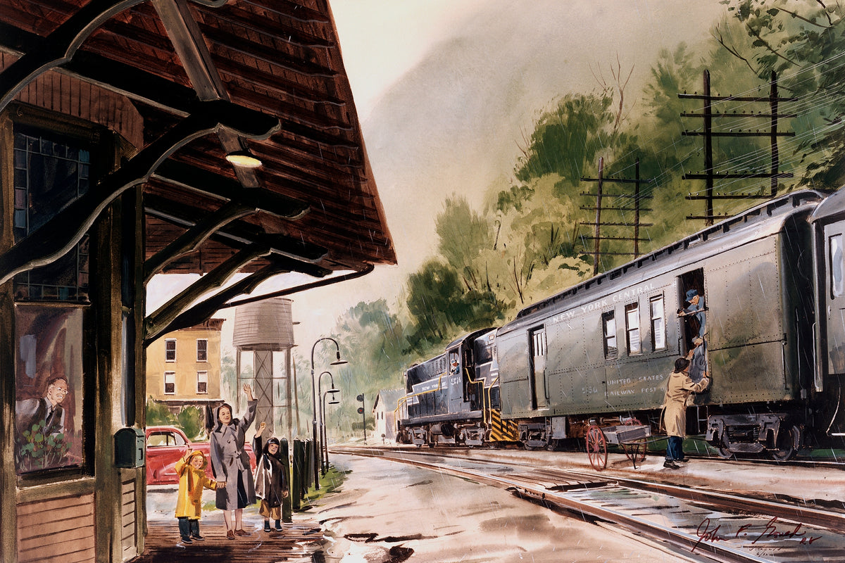 Cornwall - Firthcliff R.R. Station