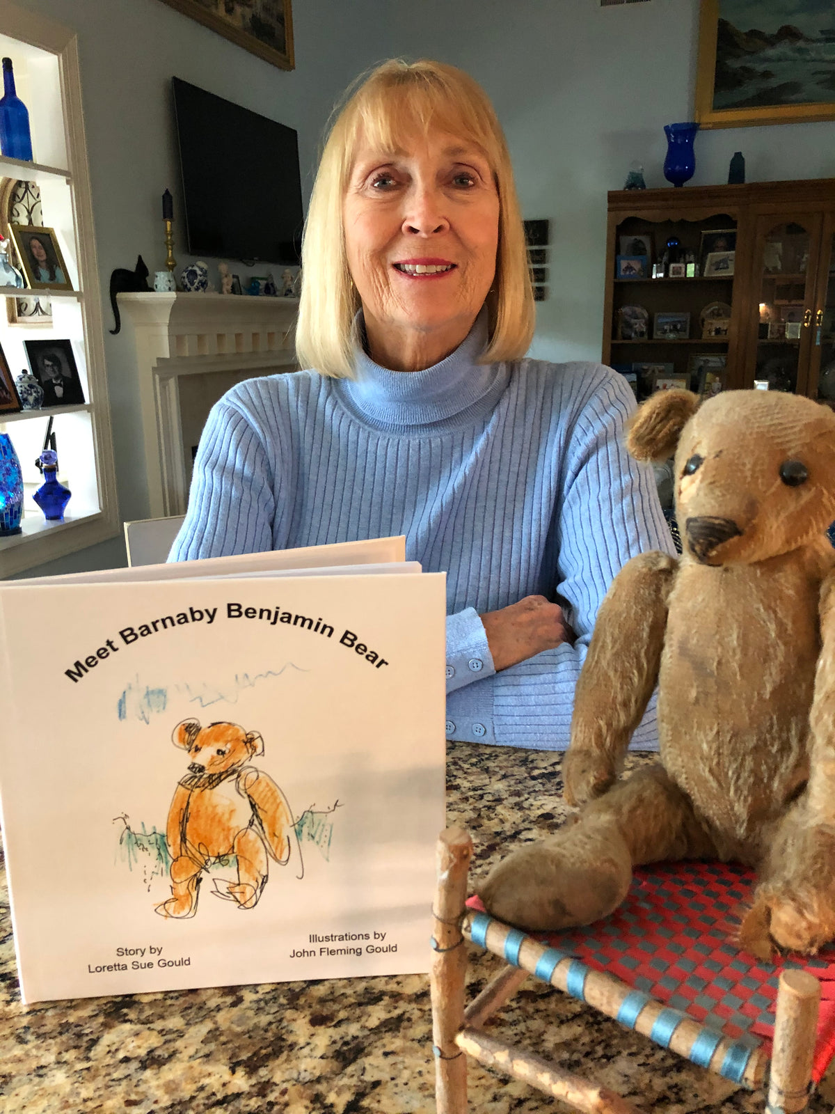 Meet Barnaby Benjamin Bear