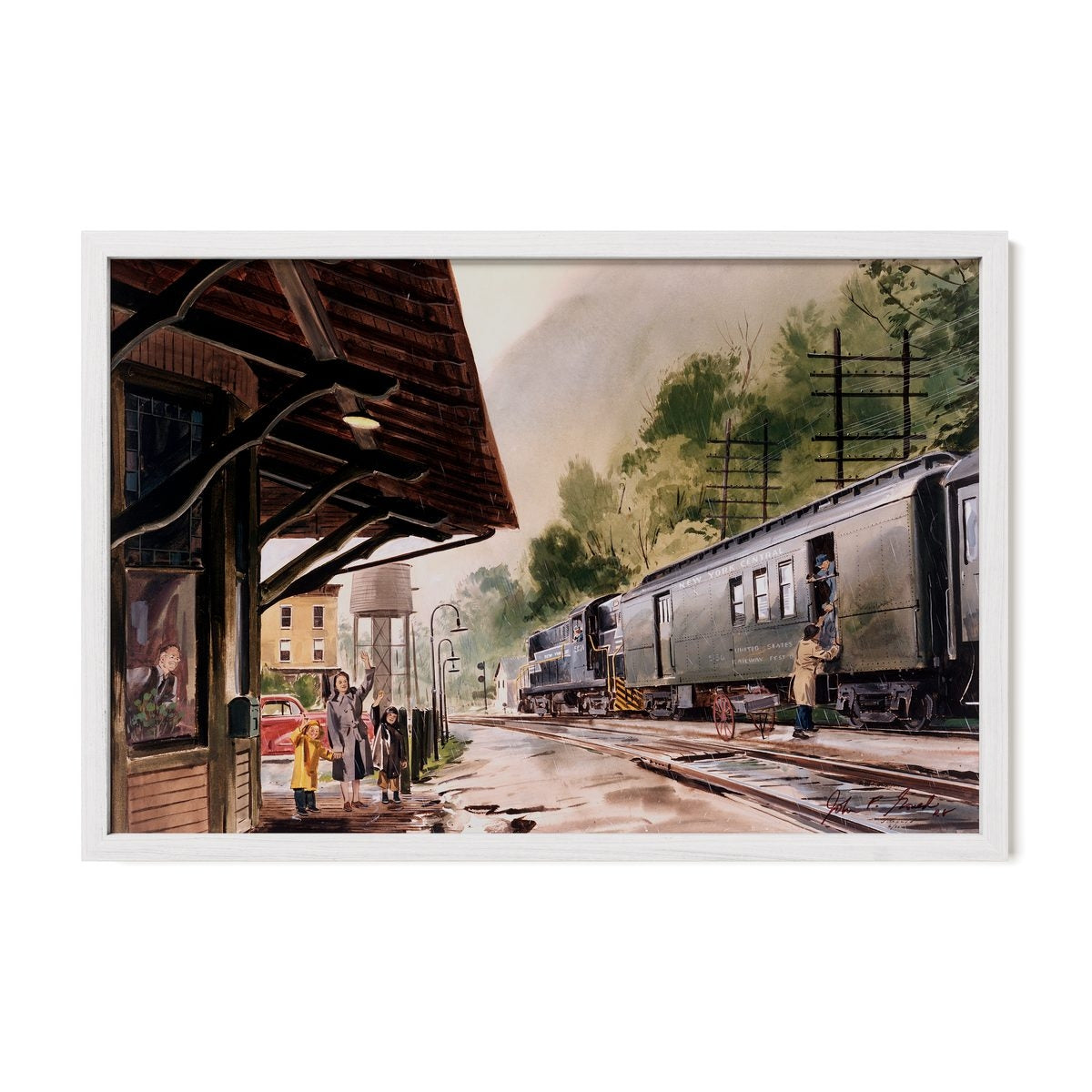 Cornwall - Firthcliff R.R. Station